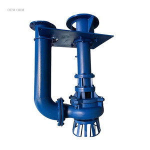 Large Flow Vertical Submersible Slurry <b>Pump</b> - Electric Dredging Sludge <b>Pump</b> for Industry/<b>Fish</b> Pond - Product Image 1