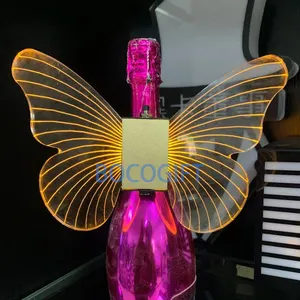 Newest design for party butterfly LED Bottle cap ,LED Baton cap ,bottle cap light