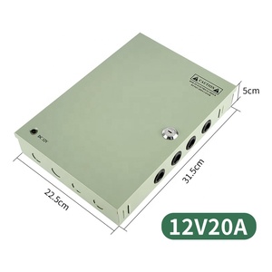 Kiểm soát truy cập hệ thống cung cấp điện hộp 4CH 9ch 18ch CCTV cung cấp điện 12V 5A 10A 15A 20A 30A cung cấp điện liên tục (Up) - Product Image 6