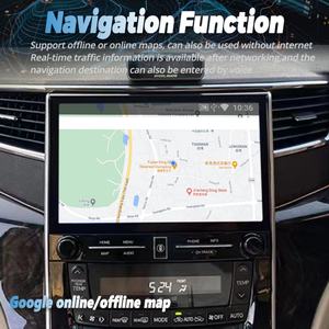 Écran 11,5 pouces 2000*1200 CarPlay pour Toyota VELLFIRE Alphard 20 2008 2014 Lecteur multimédia vidéo GPS Radio 256G Unité principale - Product Image 5