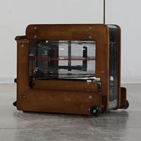 Machine à ramer intelligente pliable en bois TX615 Joysong, machine à ramer à résistance à l'eau pour la salle de sport à domicile