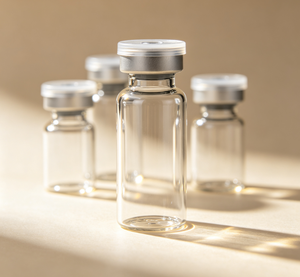Frascos de Vidrio Borosilicato de Alta Transparencia, Varios Tamaños 3ml 5ml 10ml, Botellas de Almacenamiento Equipadas con Tapas Plateadas Desprendibles - Product Image 5