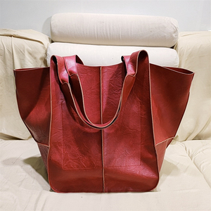 Sacs à main en cuir souple Euro America pour femmes, sac à bandoulière de grande taille pour femmes - Product Image 2