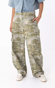 <span class=keywords><strong>Pantalon</strong></span> cargo camouflage personnalisé 2026 pour femme, taille élastique, multi-poches, avec cordon de serrage, <span class=keywords><strong>pantalon</strong></span> de jogging OEM/ODM - Product Image 6