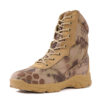 Bottes tactiques pour hommes pour la randonnée, la chasse, l'escalade, les activités de plein air, bottes de camouflage