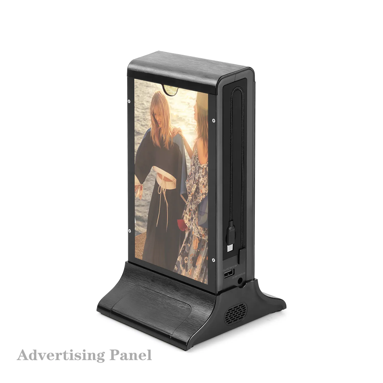 Table Stand Wifi Small Screen Android Digital Video Advertising Panel AD Display Remotely Manage Display Content 3-5 Years 178