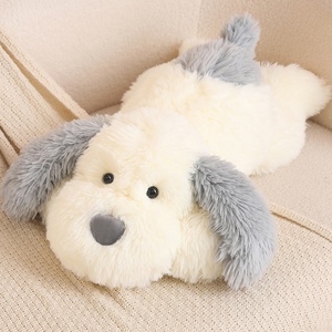 Sevgililer günü hediyeleri uzun saç peluş köpek yastık sevimli yumuşak uzun kulak köpek peluş aşağı pamuk büyük dolması hayvan - Product Image 2