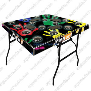 अराजकता हड़ताल-एक हल्का कार्निवल आर्केड खेल. 4-खिलाड़ी फास्ट प्रतिक्रिया हल्के मशीन इनडोर मिनी धातु नॉटी बीन अंग्रेजी - Product Image 6