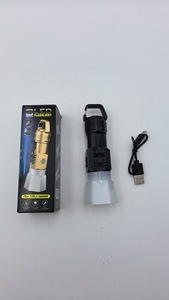 Mini lampe torche tactique triple LED super lumineuse avec clip pour <span class=keywords><strong>EDC</strong></span> et situations d'urgence, torche compacte en ABS - Product Image 4