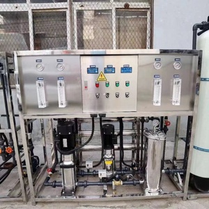 Voitures ligne de production d'antigel 5L bouteille 1000BPH purification de l'eau 500L/h purificateur d'eau filtre système d'osmose inverse machine - Product Image 4