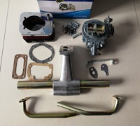 Kit de Conversión FAJS NO CZ4-1-0 32/36DFEV para VW Escarabajo y Combi para Culatas de un Solo Puerto, Compatible con Tipo 1 y Tipo 2