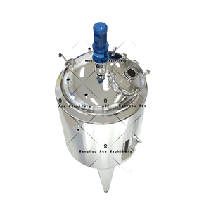 Réacteur revêtu d'acier inoxydable de la synthèse 300L avec l'agitateur pour des applications chimiques - Product Image 3