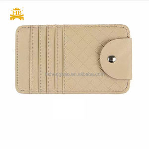 Mini accessoires <span class=keywords><strong>de</strong></span> rangement <span class=keywords><strong>de</strong></span> voiture pince pare-soleil et porte-carte Kits intérieurs pour Toyota <span class=keywords><strong>BMW</strong></span> en cuir - Product Image 5