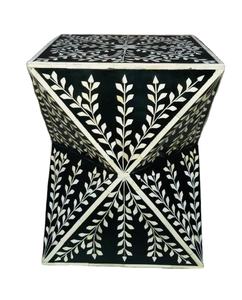 ม้านั่งแบบฝังกระดูก MDF แบบฝังกระดูกในห้องนั่งเล่นทันสมัยมีคุณภาพดีม้านั่งทรงลูกบาศก์พร้อมขาตั้งไม้สำหรับตกแต่งห้องนอน2024 - Product Image 6