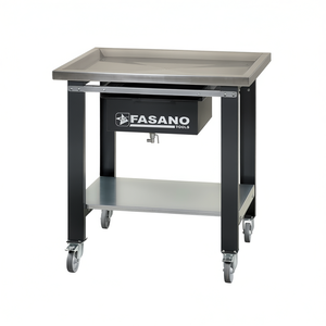 Fasano <b>Tools</b> Steel Workbench Cart With Drawer And Shelf Mobile Workshop <b>Station</b> - Product Image 2