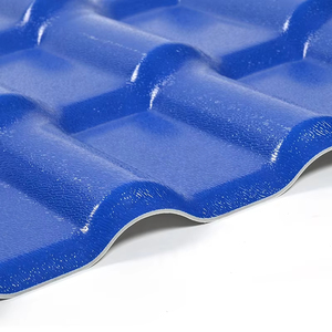 Mái ngói lợp tấm Trọng lượng nhẹ nhựa giá/PVC nhựa 2025 bất kỳ màu sắc ASA uPVC tất cả các loại sóng phong cách - Product Image 5