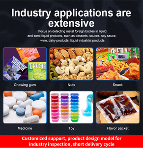 Rilevatore di metalli industriale per alimenti con scanner per dispositivi di processo ad altezza elevata - Product Image 2