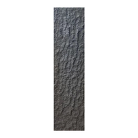 Revêtement mural en pierre Pu, revêtement mural en roche volcanique pour comptoir de bar ou hall d'hôtel, 2900*600mm, 35mm, résistant aux UV, léger, texture 3D