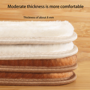 Semelles thermiques d'hiver en polaire circulaire absorbant la sueur déodorant semelles thermiques coussinets chauffants pour les pieds Inserts pour chaussures en peluche - Product Image 2