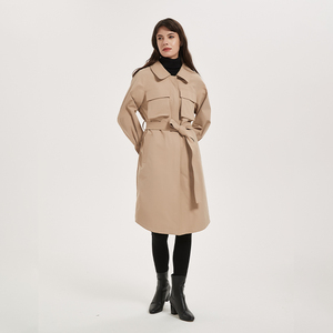 Trench da <span class=keywords><strong>donna</strong></span> addensare cappotti lunghi giacche vestiti <span class=keywords><strong>invernali</strong></span> 2023 signore calde e antivento per le donne - Product Image 3