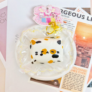 ของเล่นบีบซิลิโคนเนื้อนุ่มเกรดอาหารรูปแมวน้อยยอดนิยม พร้อมกระดิ่งเล็กและขอบเย็บอย่างดี ช่วยคลายเครียดสำหรับวัยรุ่น - Product Image 5
