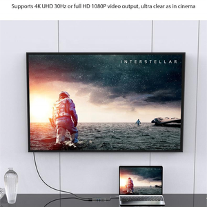 USB C HUB Loại C HUB HD-MI 4k PD SD TF USB3.0 USB2.0 Loại C USB 6 cổng HUB Màu Xám - Product Image 6