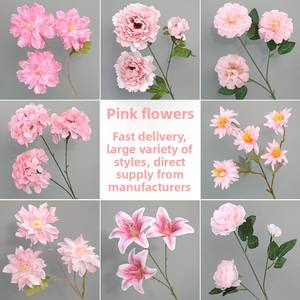 Ortensia Rosa Classica Artificiale per Allestimenti Matrimoniali, Effetto Naturale, Resistente, Austin, per Soffitti, Hotel e Decorazioni Domestiche - Product Image 5