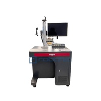 Machine de marquage laser à fibre Robotec 3W/5W refroidie par air pour verre, bijoux, pierres précieuses, facile à utiliser