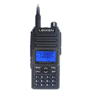 2024 베스트 구매 20W 듀얼 밴드 136-174/400-470MHz VHF UHF 라디오 장거리 아마추어 햄 라디오 Leixen UV-25D 워키토키 15km