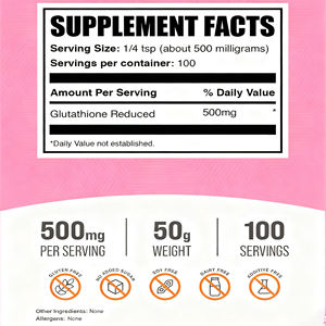 Collagène végétalien de type II non dénature, poudre rose <span class=keywords><strong>Berry</strong></span> Plus, prêt à expédier, collagène et glutathion avec vitamine C en poudre - Product Image 4