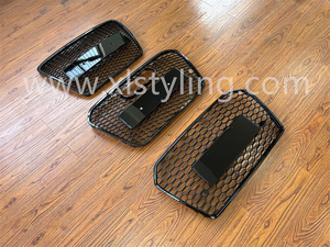 XLstyling Car Auto <span class=keywords><strong>A6</strong></span> C6 2004-2011 C7 2013-2015 C7.5 2016-2018 Grille avant en nid d'abeille de style RS6 pour <span class=keywords><strong>calandre</strong></span> <span class=keywords><strong>Audi</strong></span> <span class=keywords><strong>A6</strong></span> - Product Image 5