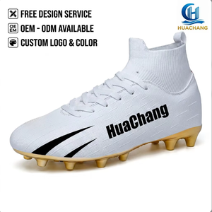 Chaussures de football pour hommes à tige haute pour intérieur, chaussures de <span class=keywords><strong>futsal</strong></span> professionnelles, chaussures de football pour <span class=keywords><strong>terrain</strong></span> <span class=keywords><strong>synthétique</strong></span> SG, Chuteiras De Futebol - Product Image 3