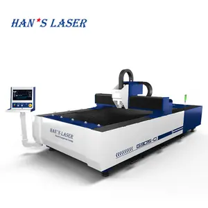 Hans laser 3m*1.5m aluminum laser cutting machine 3kw-15kw for metal sheet fabrication