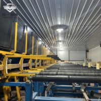 Panneau sandwich en polyuréthane PU ignifuge, isolation thermique, panneau de toiture et de mur pour entrepôt frigorifique, construction de maison préfabriquée