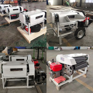 Máquina semiautomática decorticadora de cáñamo Máquina extractora de fibra de cáñamo Máquina de cáñamo Ambary - Product Image 4