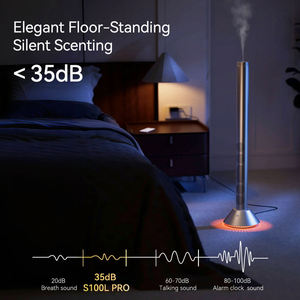 Diffuseur <span class=keywords><strong>d</strong></span>'arômes en forme de tour pour hôtel, design texturé métallique, diffuseur <span class=keywords><strong>d</strong></span>'<span class=keywords><strong>air</strong></span> sans eau, purificateur <span class=keywords><strong>d</strong></span>'<span class=keywords><strong>air</strong></span> S100L <span class=keywords><strong>PRO</strong></span> - Product Image 6