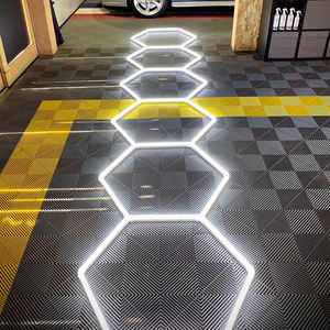 Canadá Hexágono Led Luz colgante Coche Pintura Inspección Túnel Autodetailing Hexágono Led Luz para techo - Product Image 3