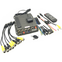 8CH DVR seluler 4G GPS AI pengendali jarak jauh Host dengan kamera ADAS DMS HDD kartu SD kendaraan MDVR
