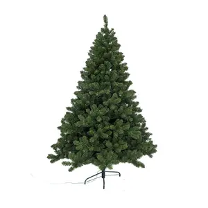 Árvore de Natal artificial gigante dobrável para decoração de festas ao ar livre Decorações de Natal em PVC