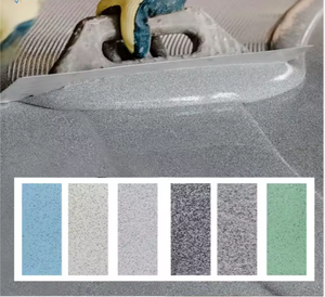 Rivestimento Epossidico Autolivellante Liquido, Vernice per Pavimenti con Sabbia Colorata, Facile <span class=keywords><strong>da</strong></span> Applicare, Effetto Marmo, Rivestimento Plastico - Product Image 2