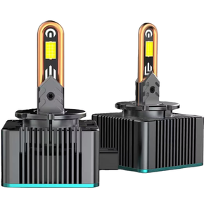 Lampadina LED per Fari Serie D con Decodifica Canbus, 70W Super Luminosa, D1S D2S D3S D4S, Faro con Lente per <span class=keywords><strong>Audi</strong></span> <span class=keywords><strong>VW</strong></span> Classe C <span class=keywords><strong>Polo</strong></span> <span class=keywords><strong>A1</strong></span> A3 - Product Image 1