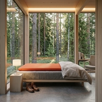 Matelas pneumatique de camping extérieur imperméable orange sur mesure en gros, en nylon recyclé, facile à gonfler pour la randonnée