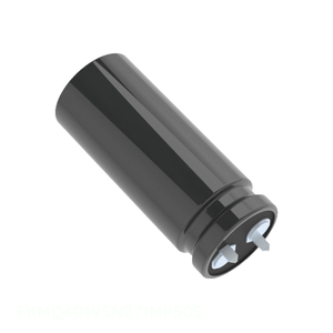 ตัวแทนจำหน่ายอย่างเป็นทางการ ตัวเก็บประจุแบบ Through Hole CAP ALUM 270UF 20% 400V SNAP TH EKMQ401VSN271MP50S 270 uF - Product Image 1