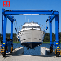 Lève-bateaux hydraulique marin de 300 à 1200 tonnes pour chantier naval et manutention de navires, destiné à la construction navale