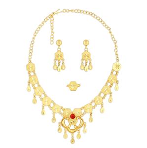 Indian Manufacturer of New Design <b>Bridal</b> Necklace Dangle Earring <b>Jewelry</b> <b>Set</b> for Special Occasion From India Export - Product Image 1
