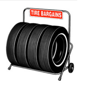 Tùy Chỉnh Thương Mại Showroom Phụ Tùng Xe Máy Bánh Xe Lốp Tự Động Sửa Chữa Cửa Hàng Phụ Kiện Xe Ô Tô Lốp Kim Loại Hiển Thị Đứng Giá - Product Image 4