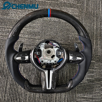 Setir Kemudi Carbon Fiber Smart M Sport untuk BMW F30 F10 M2 M3 M4 M5 M6 X1 hingga X5 F25 F16 Kualitas Tinggi Standar Original Tersedia