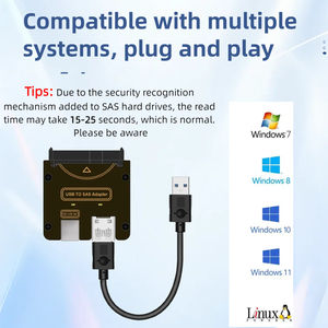 <span class=keywords><strong>Adaptador</strong></span> TISHRIC <span class=keywords><strong>USB</strong></span> a SAS de 29 Pines, <span class=keywords><strong>USB</strong></span> 3,0 a SAS, tarjeta de expansión SSD, Cable de <span class=keywords><strong>disco</strong></span> fácil de 6Gbps para escritorio de <span class=keywords><strong>disco</strong></span> <span class=keywords><strong>duro</strong></span> SAS de 2,5/3,5" - Product Image 4