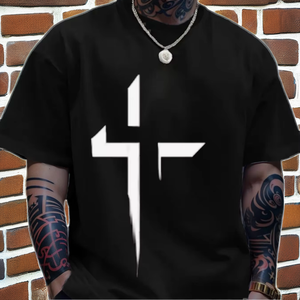 Camiseta de Punto para Hombre 2021, Cuello Redondo, Manga Corta, Corte Regular, 100% Algodón, Antiarrugas y Transpirable - Product Image 2