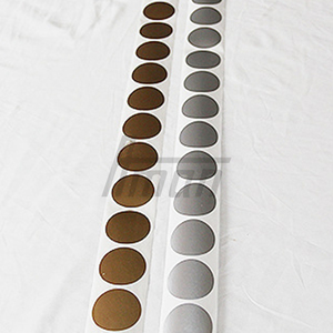 30mm Gold Anti-Counterfeit Wear Resistant Customizable Scratch off Sticker Roll Paper Shrink <b>Label</b> Commercial Promotion Cosmetic - Product Image 6